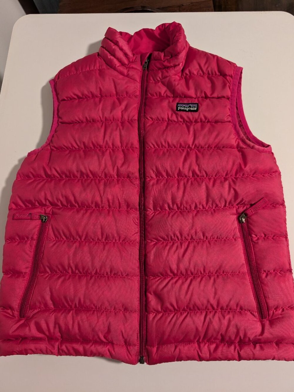 Patagonia Pink Puffer Vest